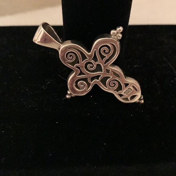 Sterling Silver Cross Pendant - Picture 2 of 3